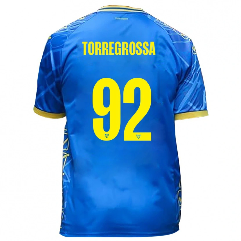 Danxen Homem Camisola Ernesto Torregrossa #92 Azul Celeste Amarelo Principal 2025/26 Camisa Brasil