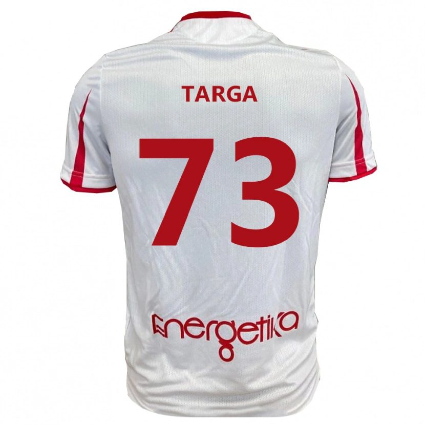 Danxen Homem Camisola Alberto Targa #73 Branco Vermelho Principal 2025/26 Camisa Brasil