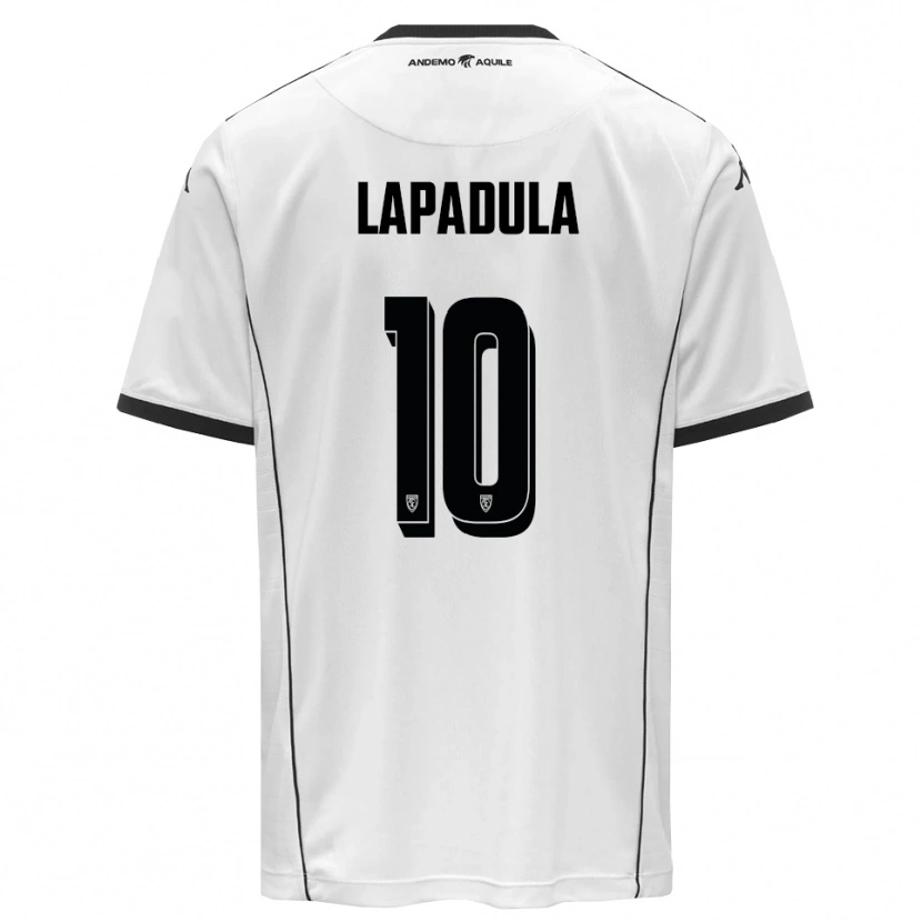 Danxen Homem Camisola Gianluca Lapadula #10 Branco Preto Principal 2025/26 Camisa Brasil