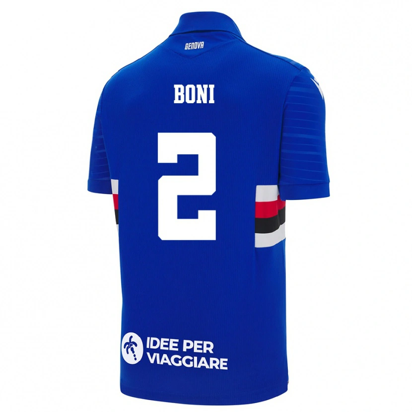 Danxen Homem Camisola Dennis Boni #2 Azul Branco Principal 2025/26 Camisa Brasil