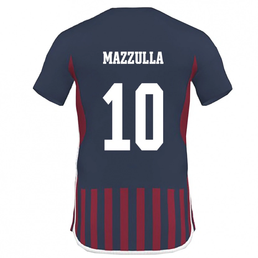 Danxen Homem Camisola Adolfo Mazzulla #10 Marinho Vermelho Principal 2025/26 Camisa Brasil