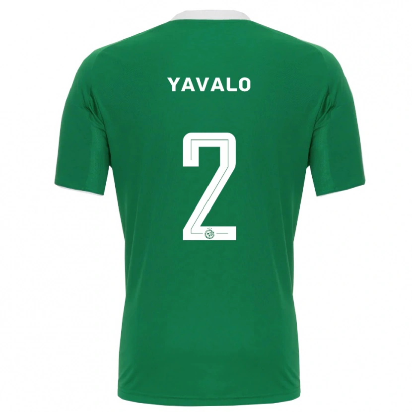 Danxen Homem Camisola Gatachao Yavalo #2 Verde Branco Principal 2025/26 Camisa Brasil