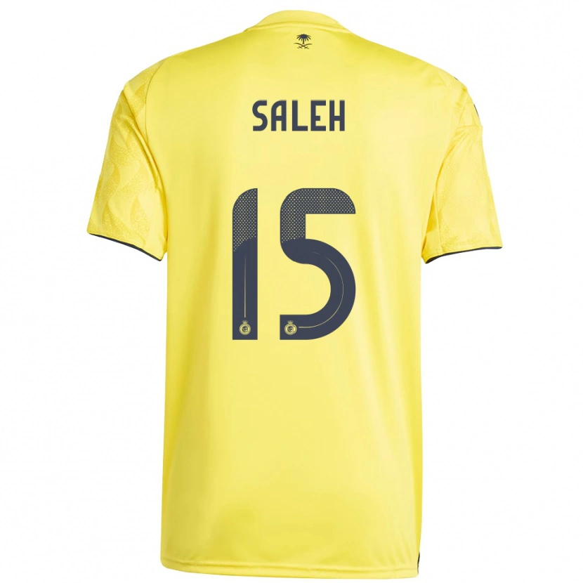 Danxen Homem Camisola Rinas Saleh #15 Amarelo Preto Principal 2025/26 Camisa Brasil