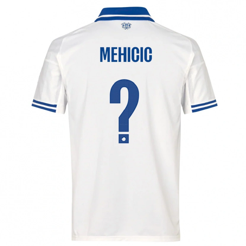 Danxen Homem Camisola Elvin Mehicic #0 Branco Azul Principal 2025/26 Camisa Brasil