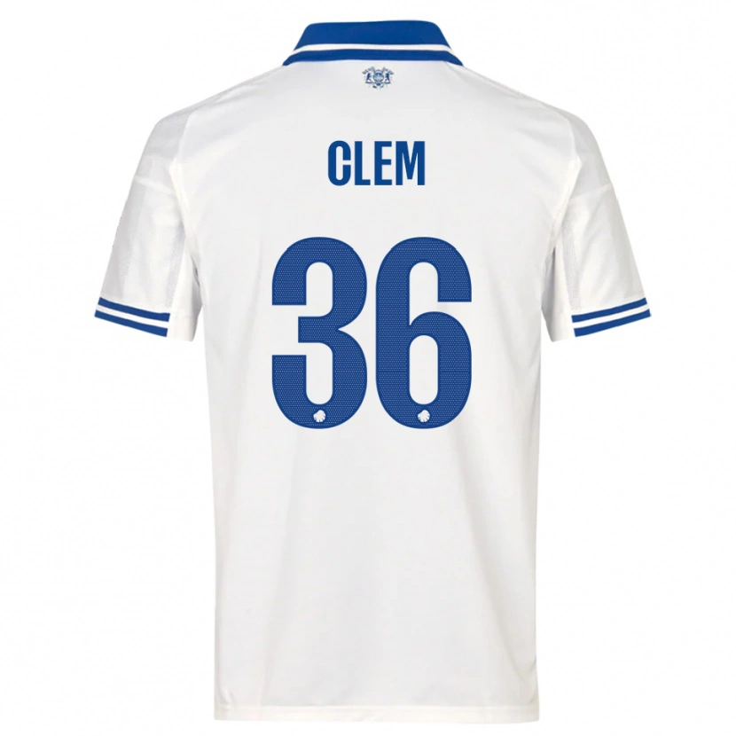 Danxen Homem Camisola William Clem #36 Branco Azul Principal 2025/26 Camisa Brasil