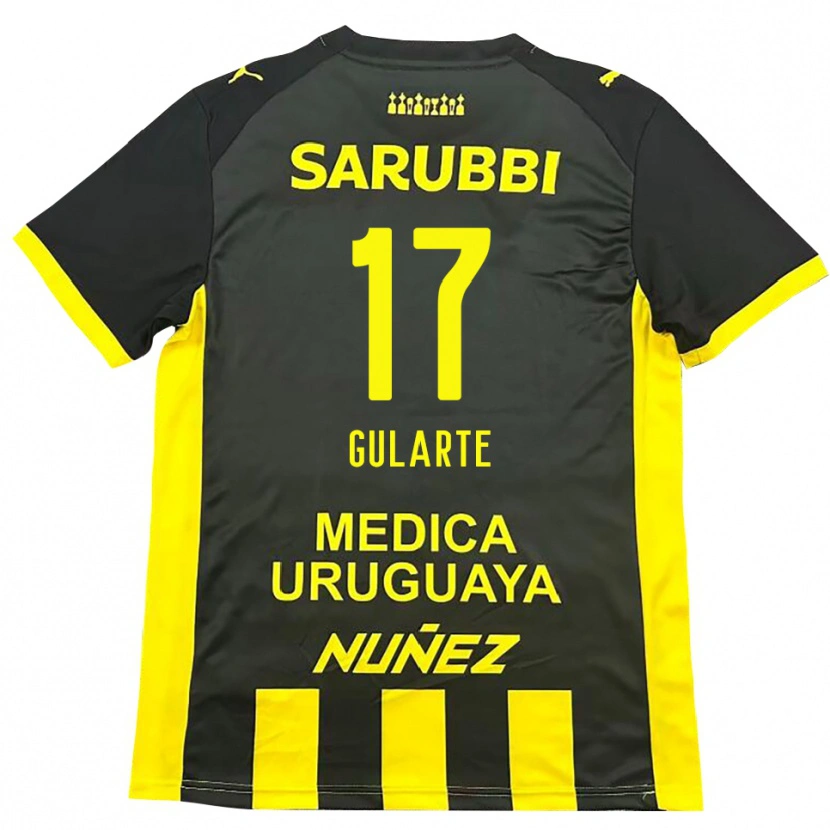 Danxen Homem Camisola Emanuel Gularte #17 Amarelo Preto Principal 2025/26 Camisa Brasil