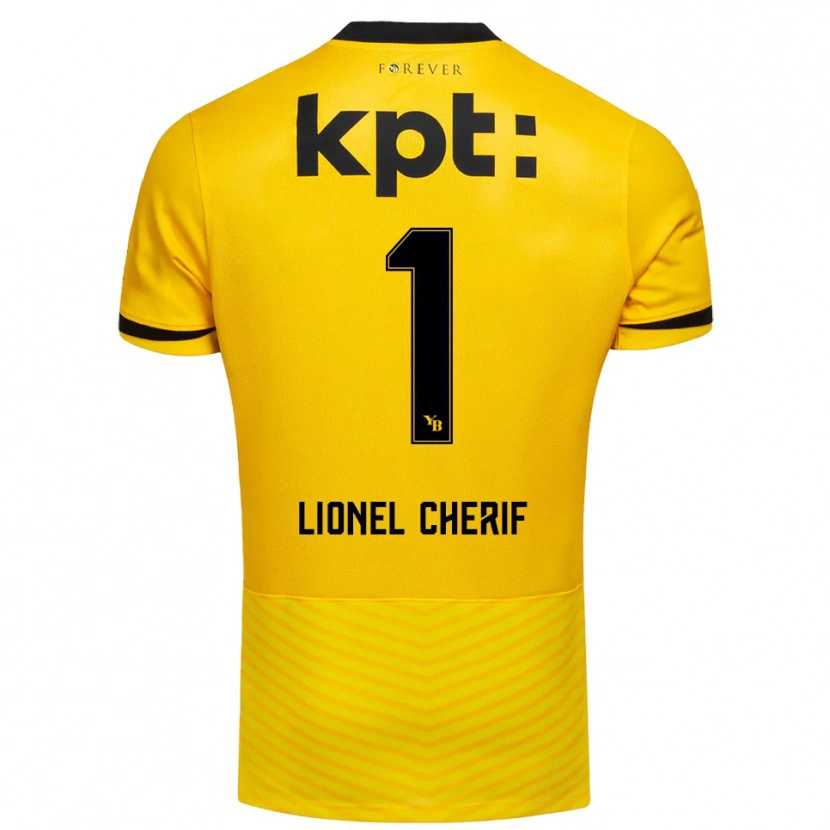 Danxen Homem Camisola Kader Cherif #1 Amarelo Preto Principal 2025/26 Camisa Brasil