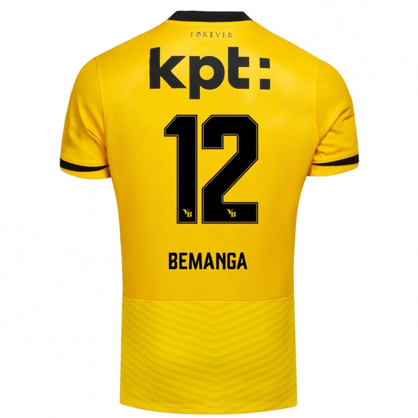 Danxen Homem Camisola Schilo Bemanga #12 Amarelo Preto Principal 2025/26 Camisa Brasil