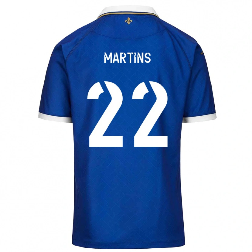 Danxen Homem Camisola Nicolas Martins #22 Azul Dourado Principal 2025/26 Camisa Brasil