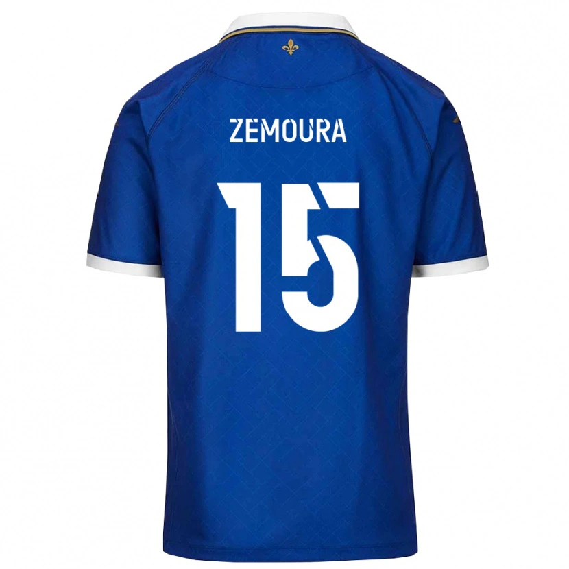 Danxen Homem Camisola Yohan Zemoura #15 Azul Dourado Principal 2025/26 Camisa Brasil