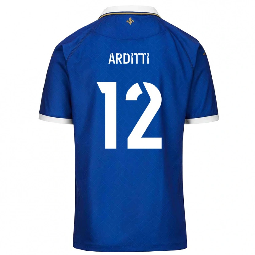 Danxen Homem Camisola Nathan Arditti #12 Azul Dourado Principal 2025/26 Camisa Brasil