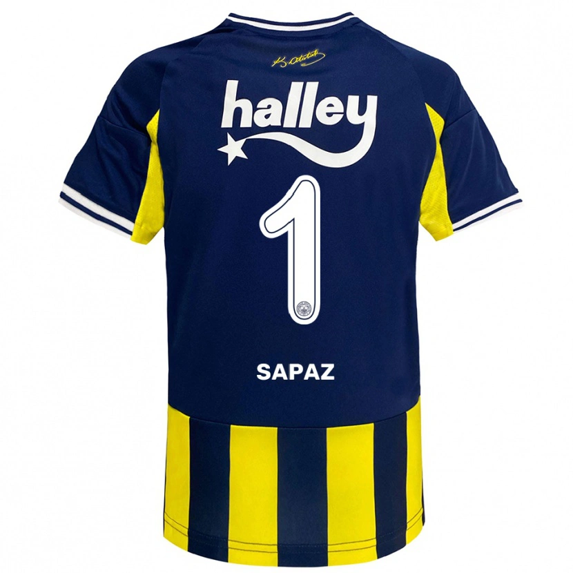 Danxen Homem Camisola Kuzey Sapaz #1 Amarelo Marinho Branco Principal 2025/26 Camisa Brasil