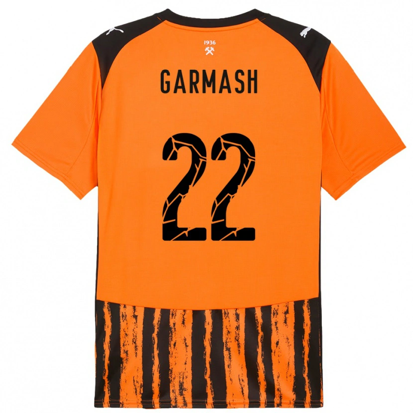 Danxen Homem Camisola Yevgeniy Garmash #22 Laranja Preto Principal 2025/26 Camisa Brasil
