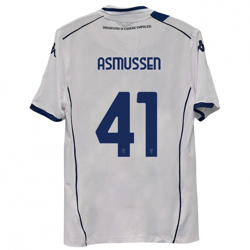 Danxen Homem Camisola Ank Asmussen #41 Azul Marinho Escuro Alternativa 2025/26 Camisa Brasil