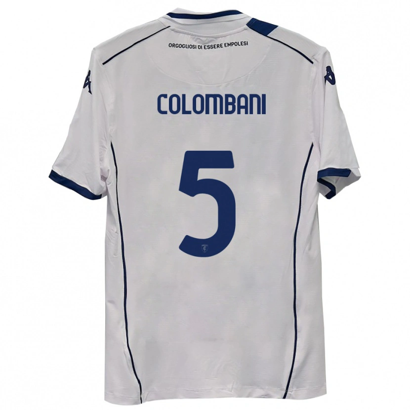 Danxen Homem Camisola Raffaele Colombani #5 Azul Marinho Escuro Alternativa 2025/26 Camisa Brasil
