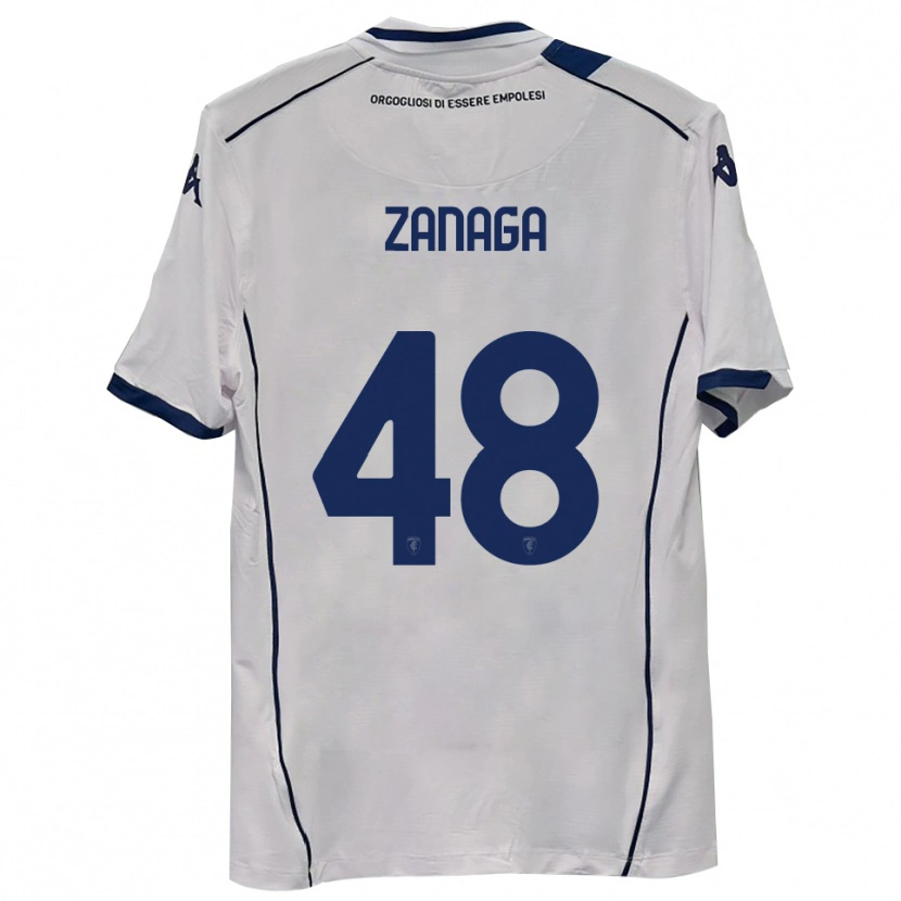 Danxen Homem Camisola Edoardo Zanaga #48 Azul Marinho Escuro Alternativa 2025/26 Camisa Brasil