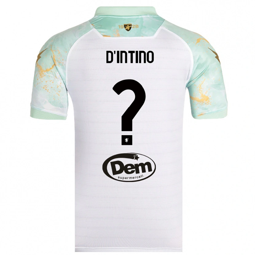 Danxen Homem Camisola Damiano D'intino #0 Branco Preto Alternativa 2025/26 Camisa Brasil
