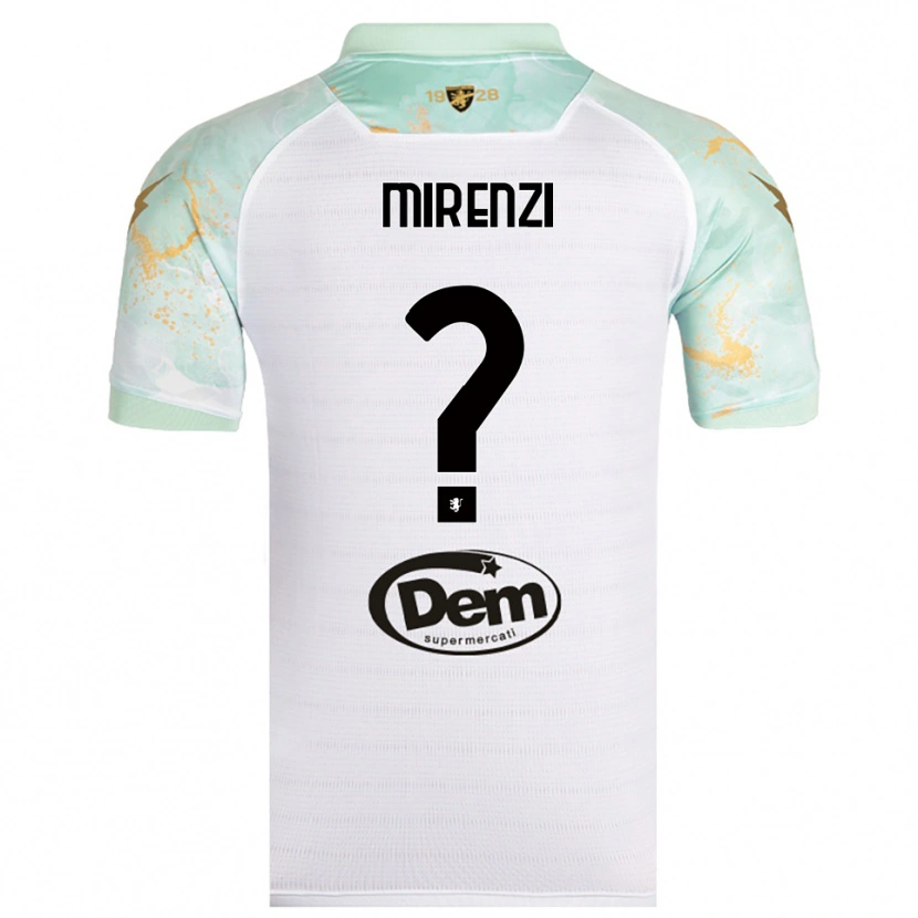 Danxen Homem Camisola Andrea Mirenzi #0 Branco Preto Alternativa 2025/26 Camisa Brasil