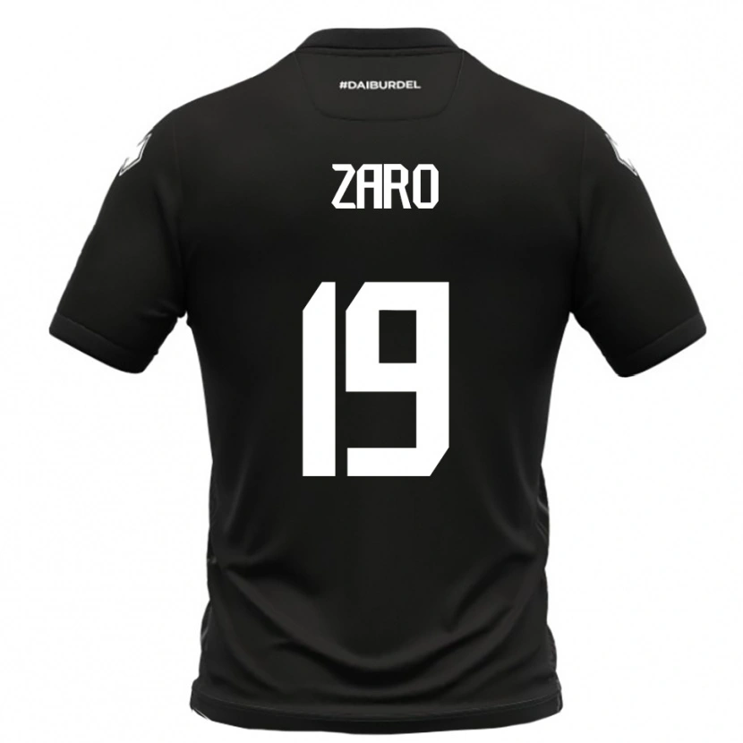 Danxen Homem Camisola Giovanni Zaro #19 Preto Branco Alternativa 2025/26 Camisa Brasil
