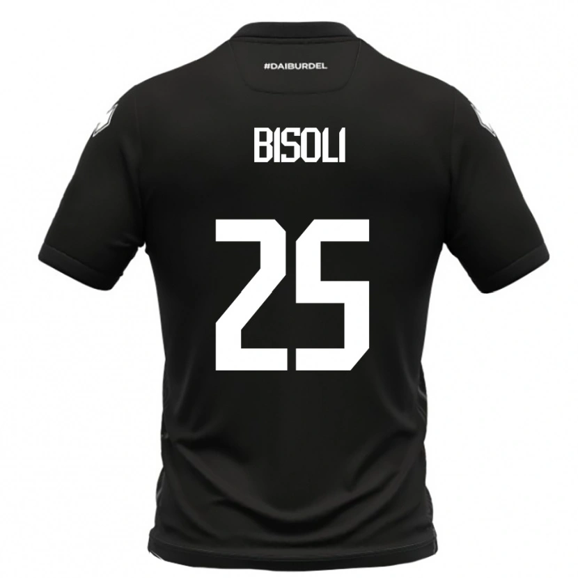 Danxen Homem Camisola Dimitri Bisoli #25 Preto Branco Alternativa 2025/26 Camisa Brasil