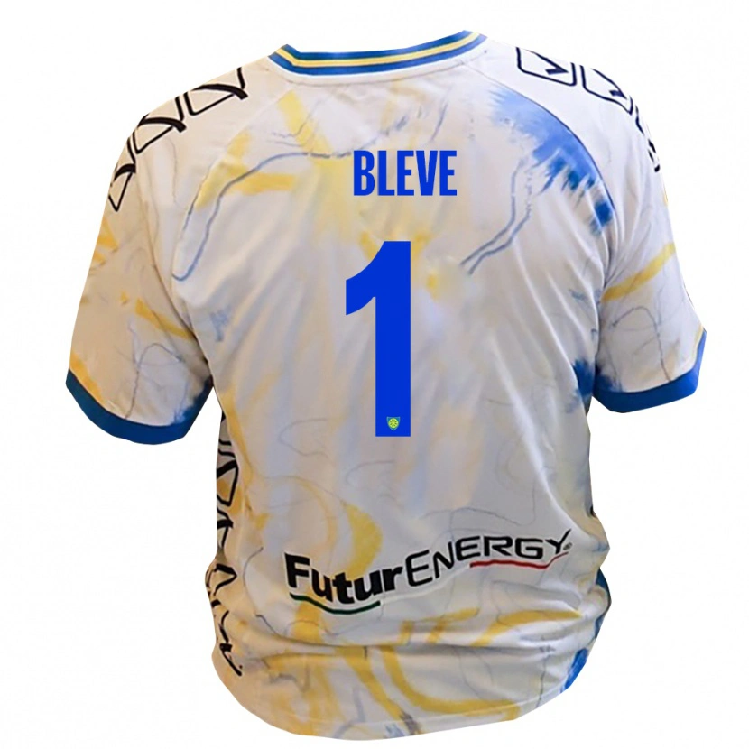Danxen Homem Camisola Marco Bleve #1 Branco Amarelo Azul Alternativa 2025/26 Camisa Brasil