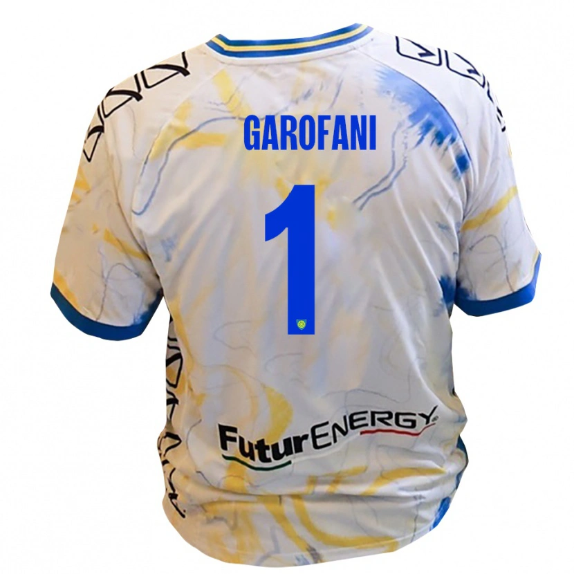 Danxen Homem Camisola Giovanni Garofani #1 Branco Amarelo Azul Alternativa 2025/26 Camisa Brasil