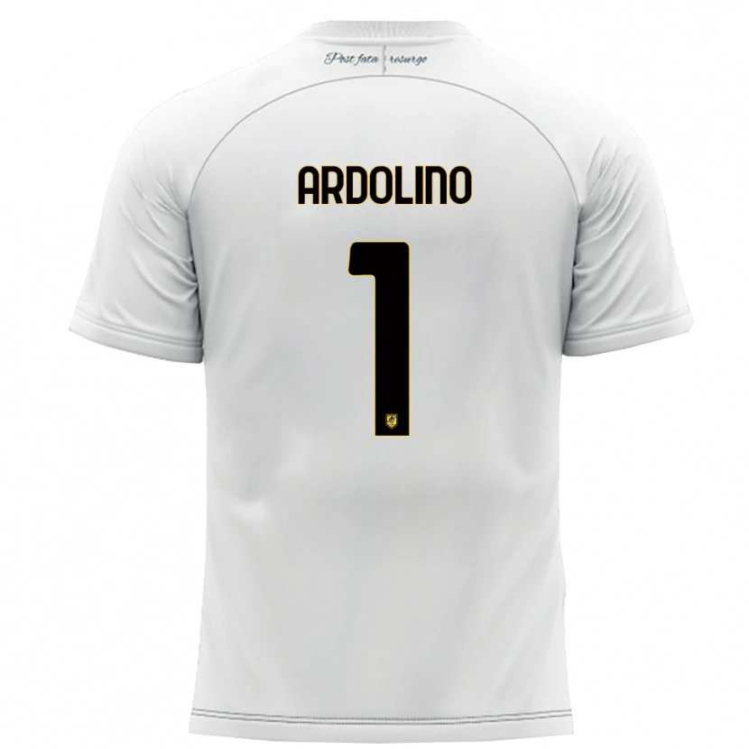 Danxen Homem Camisola Antonio Ardolino #1 Branco Amarelo Alternativa 2025/26 Camisa Brasil