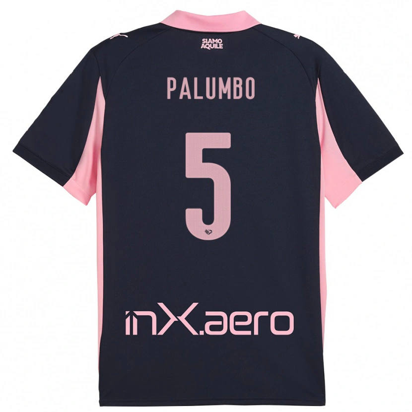 Danxen Homem Camisola Antonio Palumbo #5 Marinho Rosa Alternativa 2025/26 Camisa Brasil