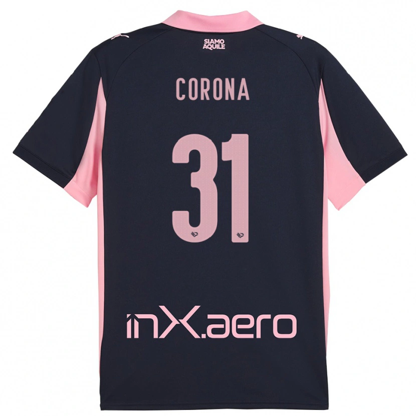 Danxen Homem Camisola Giacomo Corona #31 Marinho Rosa Alternativa 2025/26 Camisa Brasil