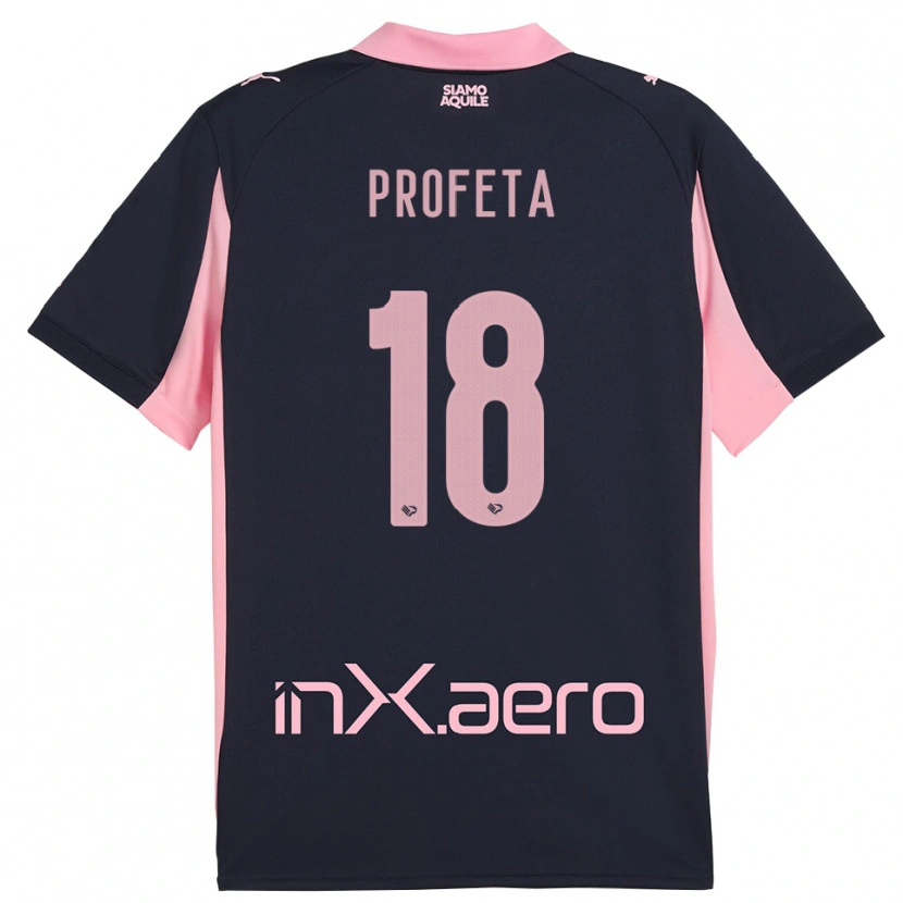 Danxen Homem Camisola Andrea Profeta #18 Marinho Rosa Alternativa 2025/26 Camisa Brasil