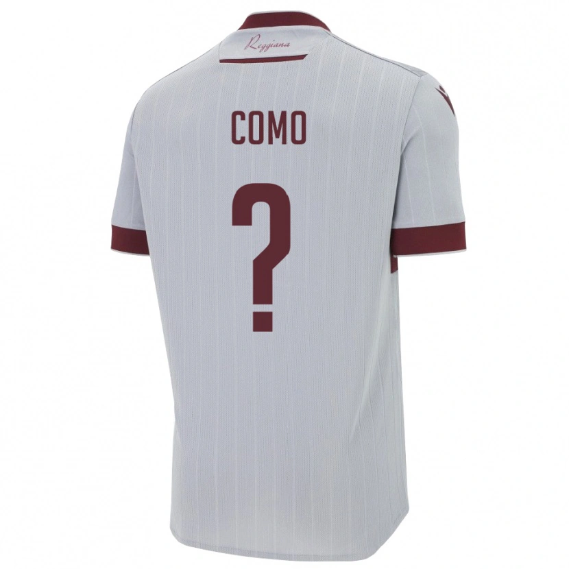 Danxen Homem Camisola Como Giorgia #0 Borgonha Branco Alternativa 2025/26 Camisa Brasil