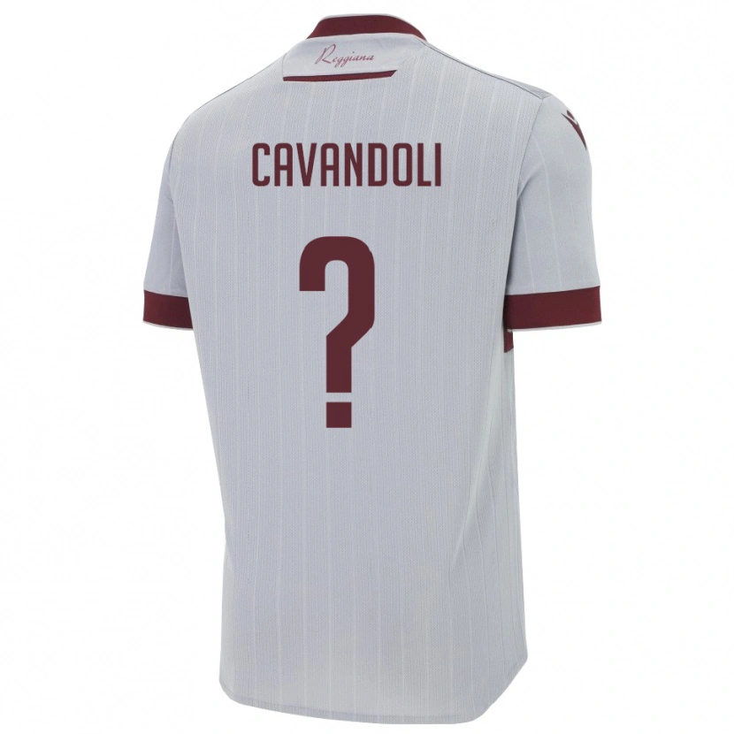 Danxen Homem Camisola Cavandoli Chiara #0 Borgonha Branco Alternativa 2025/26 Camisa Brasil