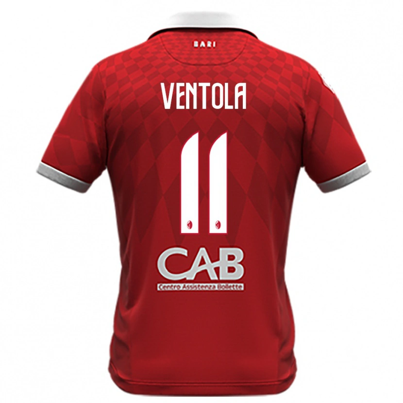 Danxen Homem Camisola Flavio Ventola #11 Vermelho Branco Alternativa 2025/26 Camisa Brasil