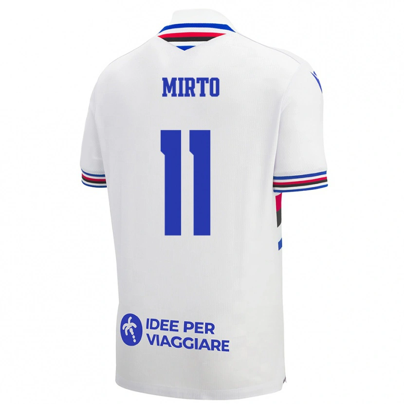 Danxen Homem Camisola Giovanni Mirto #11 Branco Azul Vermelho Alternativa 2025/26 Camisa Brasil