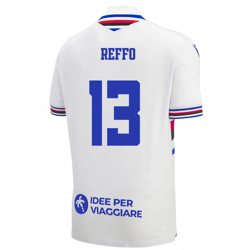 Danxen Homem Camisola Mario Reffo #13 Branco Azul Vermelho Alternativa 2025/26 Camisa Brasil