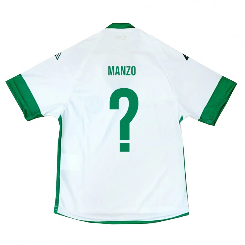 Danxen Homem Camisola Antonio Manzo #0 Branco Verde Azul Alternativa 2025/26 Camisa Brasil