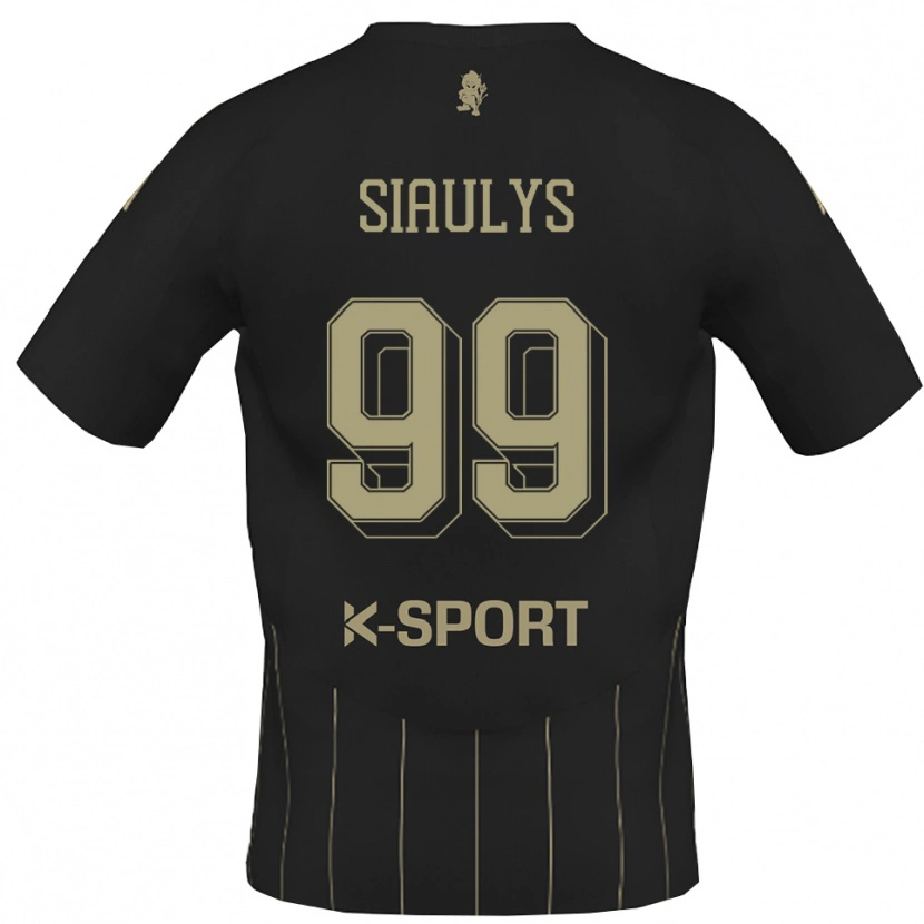Danxen Homem Camisola Ovidijus Siaulys #99 Cinza Branco Alternativa 2025/26 Camisa Brasil