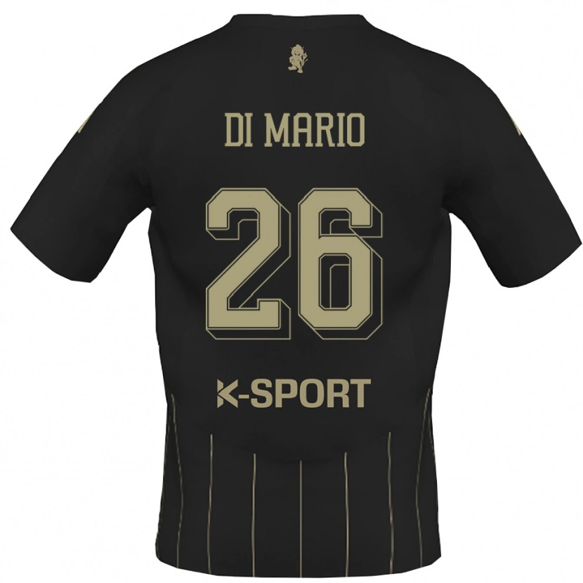 Danxen Homem Camisola Stefano Di Mario #26 Cinza Branco Alternativa 2025/26 Camisa Brasil
