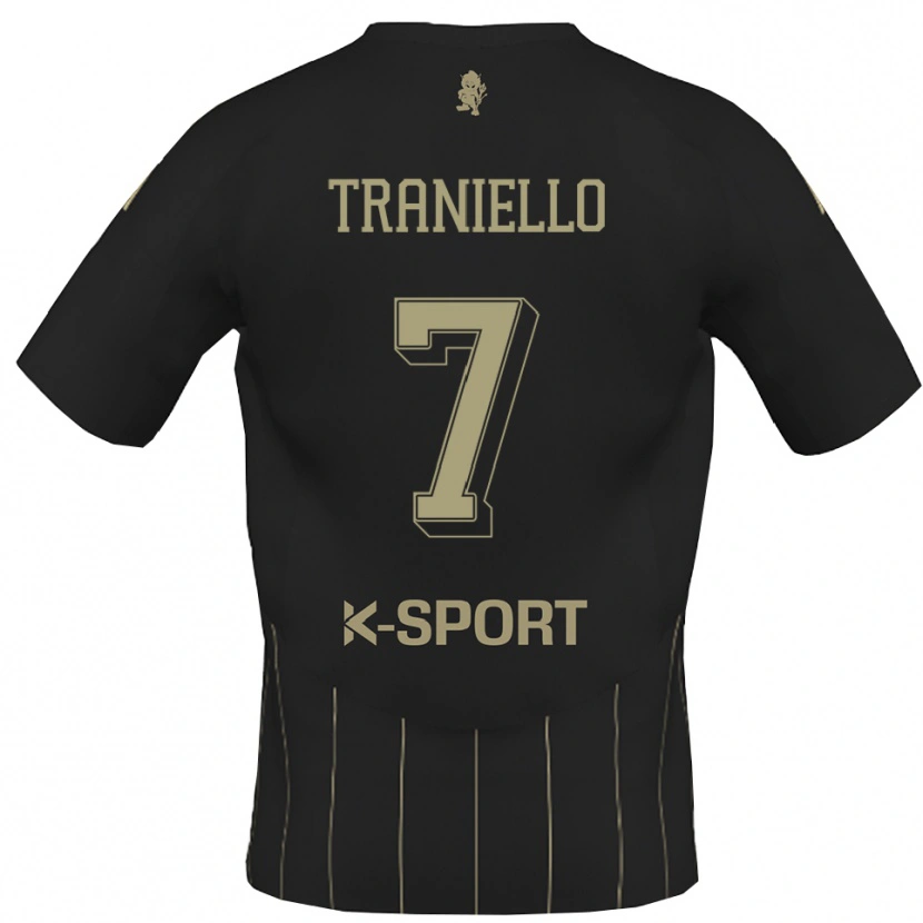 Danxen Homem Camisola Andrea Traniello #7 Cinza Branco Alternativa 2025/26 Camisa Brasil