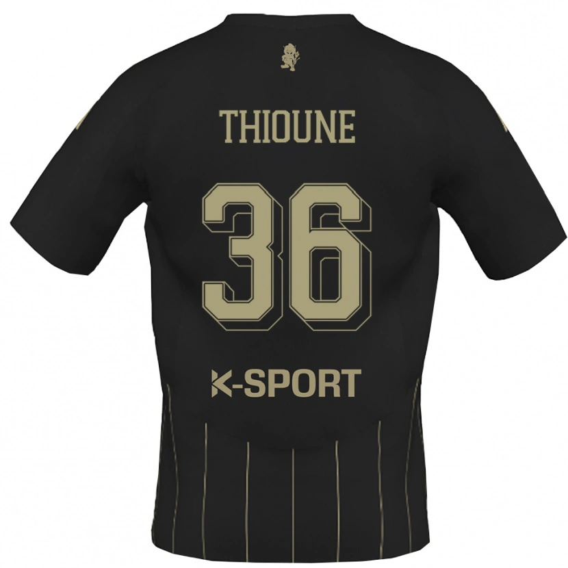 Danxen Homem Camisola Alioune Thioune #36 Cinza Branco Alternativa 2025/26 Camisa Brasil