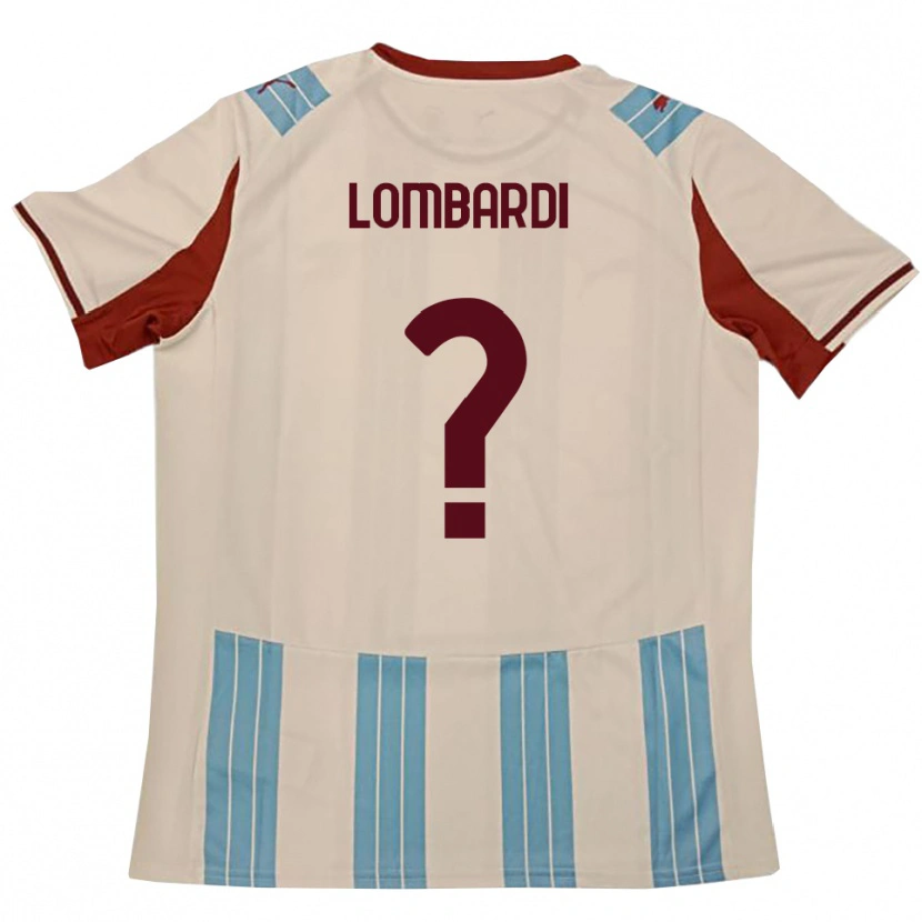 Danxen Homem Camisola Lorenzo Lombardi #0 Azul Celeste Branco Alternativa 2025/26 Camisa Brasil