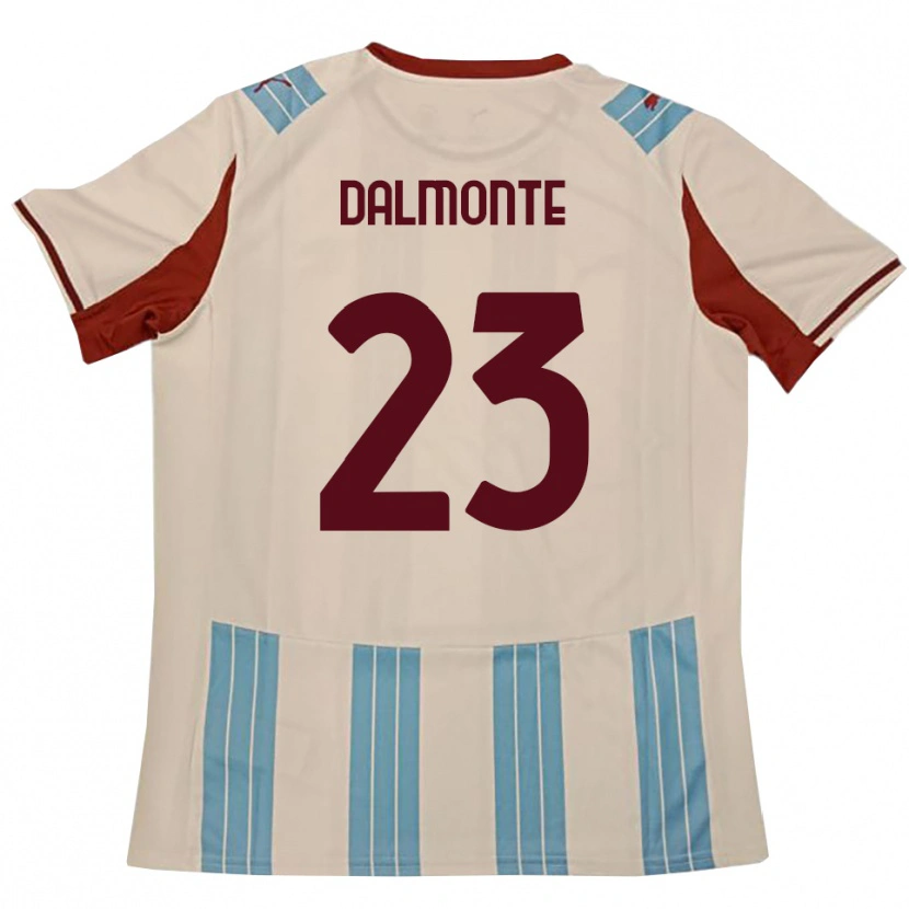 Danxen Homem Camisola Nicola Dalmonte #23 Azul Celeste Branco Alternativa 2025/26 Camisa Brasil
