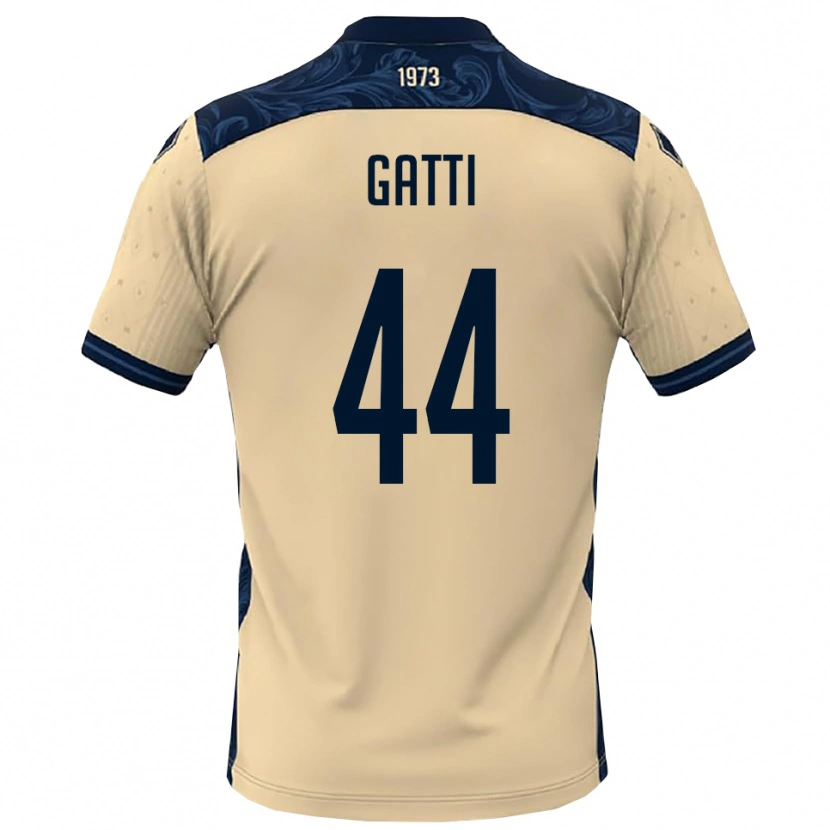 Danxen Homem Camisola Riccardo Gatti #44 Branco Marinho Alternativa 2025/26 Camisa Brasil