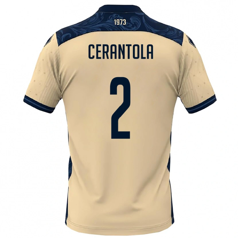 Danxen Homem Camisola Riccardo Cerantola #2 Branco Marinho Alternativa 2025/26 Camisa Brasil