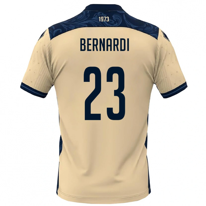 Danxen Homem Camisola Andrea Bernardi #23 Branco Marinho Alternativa 2025/26 Camisa Brasil