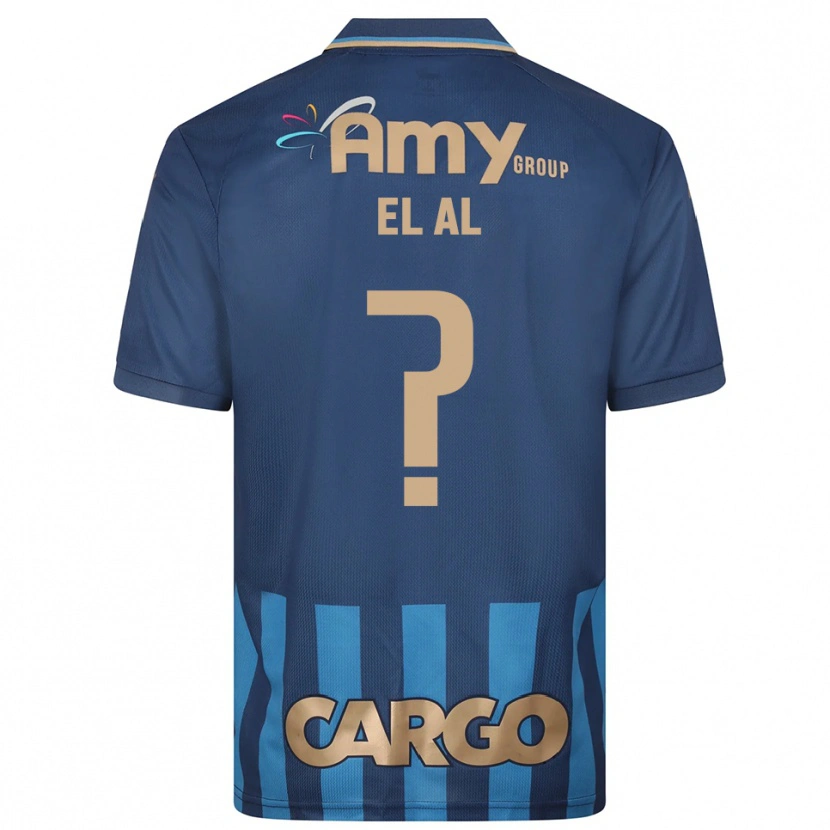 Danxen Homem Camisola Tom El Al #0 Azul Marinho Alternativa 2025/26 Camisa Brasil