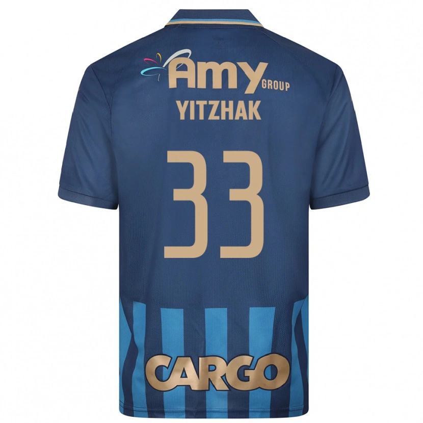 Danxen Homem Camisola Or Yitzhak #33 Azul Marinho Alternativa 2025/26 Camisa Brasil