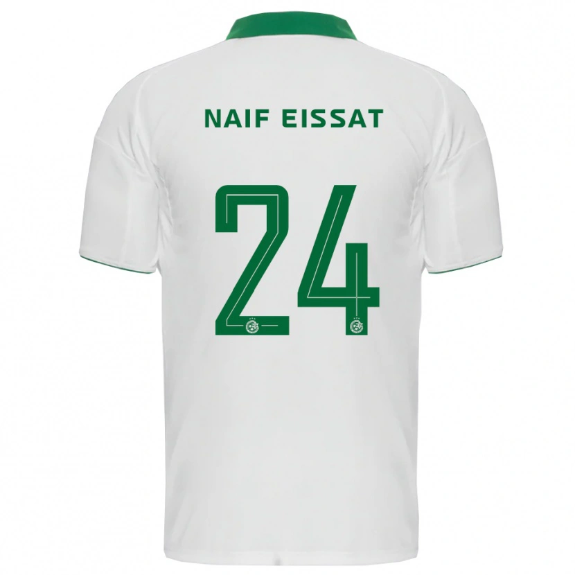 Danxen Homem Camisola Lisav Naif Eissat #24 Branco Verde Alternativa 2025/26 Camisa Brasil