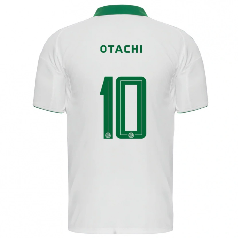 Danxen Homem Camisola Eden Otachi #10 Branco Verde Alternativa 2025/26 Camisa Brasil