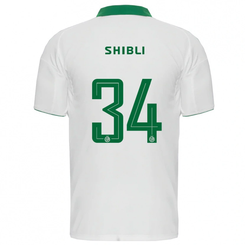 Danxen Homem Camisola Hamza Shibli #34 Branco Verde Alternativa 2025/26 Camisa Brasil